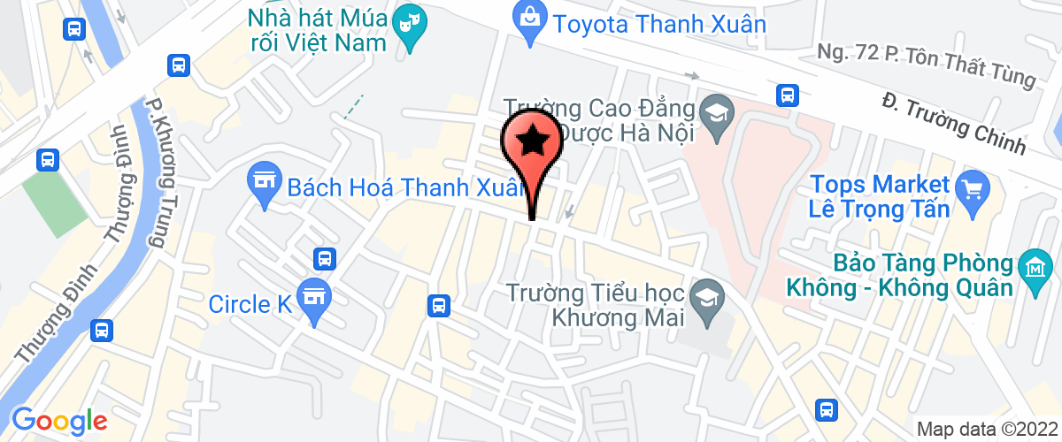 Bản đồ đến địa chỉ Công ty cổ phần P & P Việt Nam