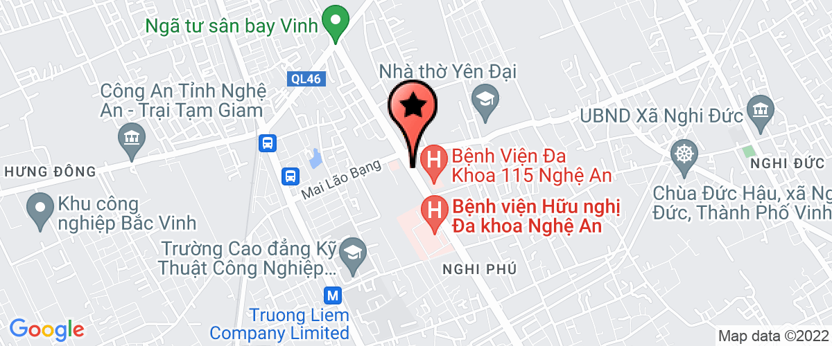 Bản đồ đến địa chỉ Chi Nhánh Công Ty TNHH Yakult Việt Nam Tại Tỉnh Nghệ An