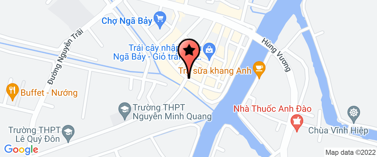 Bản đồ đến địa chỉ Trung Tâm Dân Số - KHHGĐ Thị Xã Ngã Bảy