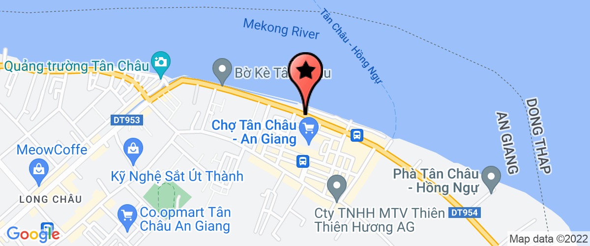 Bản đồ đến địa chỉ Công Ty TNHH Một Thành Viên Ven Sông Việt Tân Châu