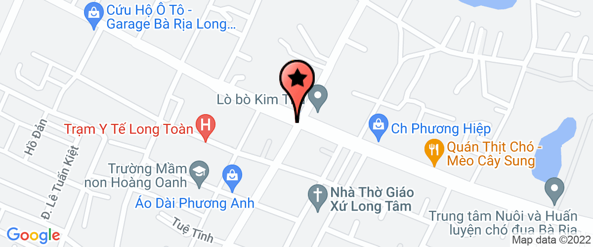 Bản đồ đến địa chỉ Công Ty TNHH Thương Mại Dịch Vụ Sản Xuất Hợp Nhất