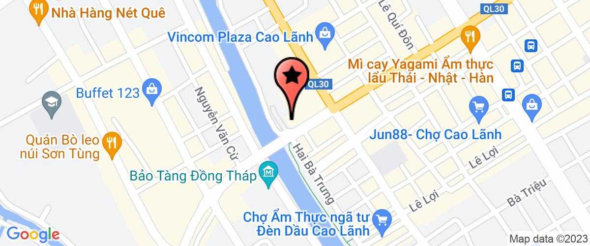 Bản đồ đến địa chỉ Chi Nhánh Công Ty TNHH 01 Tv Cấp Nước Và Môi Trường Đô Thị Đồng Tháp - Số 2