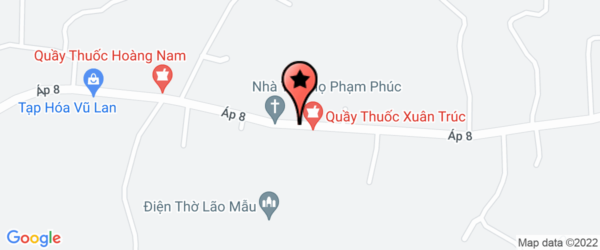 Bản đồ đến địa chỉ Công Ty TNHH Môt Thành Viên Nước Đá Vương Vũ