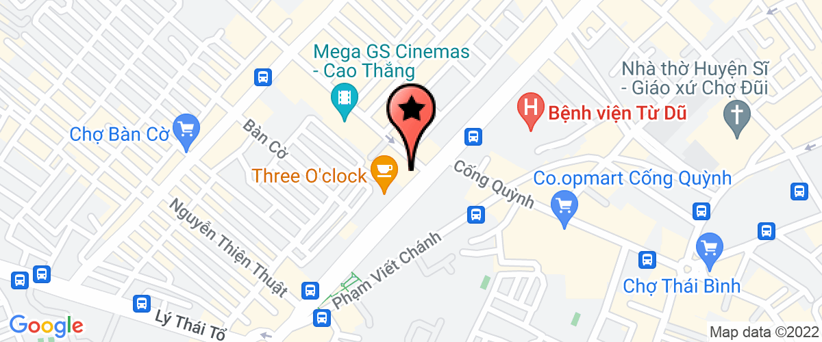 Bản đồ đến địa chỉ Công Ty TNHH Paris Baguette Việt Nam