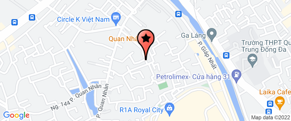 Bản đồ đến địa chỉ Công Ty TNHH Một Thành Viên Thương Mại Min Han Hanoi