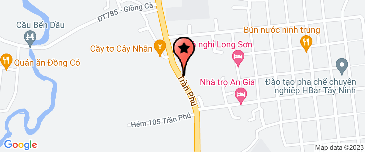 Bản đồ đến địa chỉ Chi Nhánh Tây Ninh - Công Ty TNHH Tổng Công Ty Hoà Bình Minh