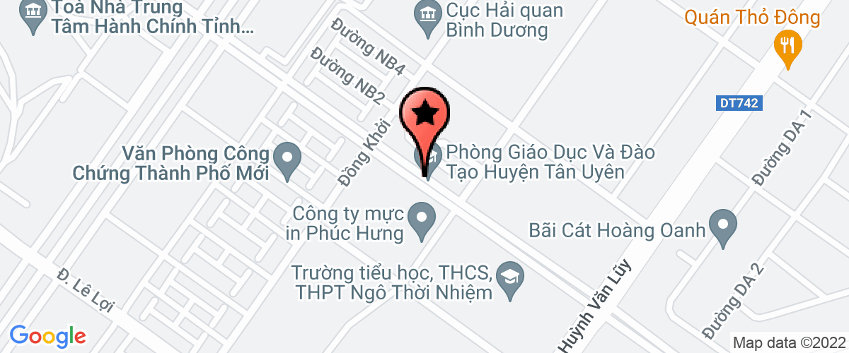 Bản đồ đến địa chỉ Công Ty TNHH Một Thành Viên Thương Mại Dịch Vụ Cơ Giới Cường Phát