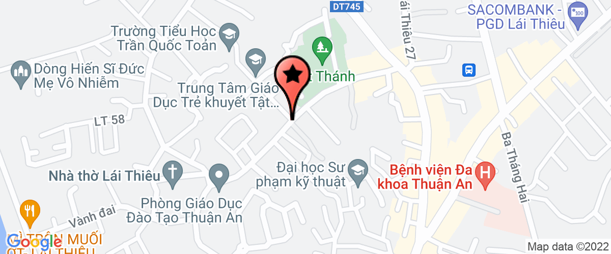 Bản đồ đến địa chỉ Công Ty TNHH Thương Mại Dịch Vụ Aerobic Ngôi Sao Xanh