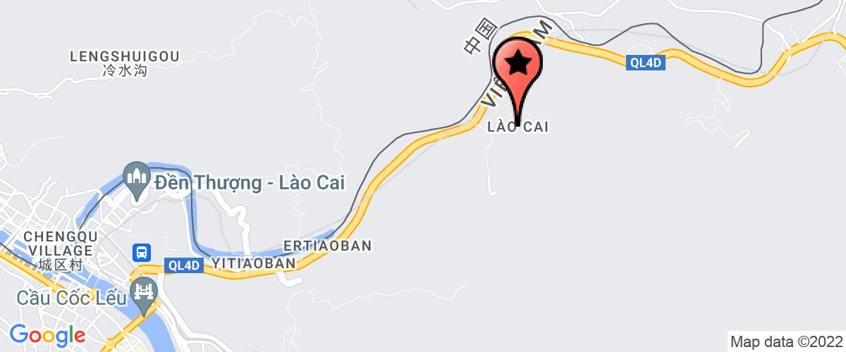 Bản đồ đến địa chỉ Trung tâm dịch vụ khu kinh tế cửa khẩu Lào Cai