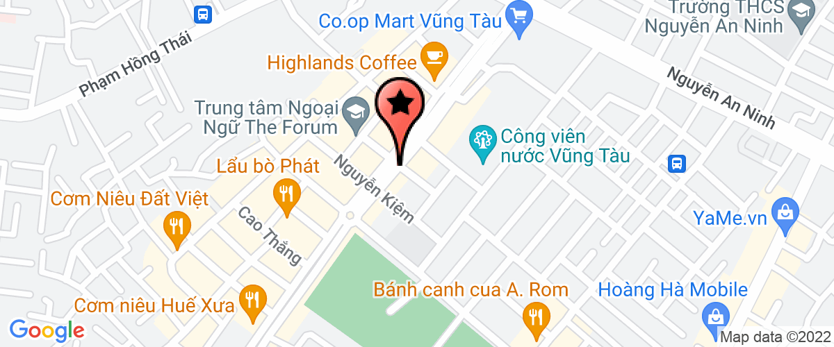 Bản đồ đến địa chỉ Công Ty Trách Nhiệm Hữu Hạn Công Duy T&T