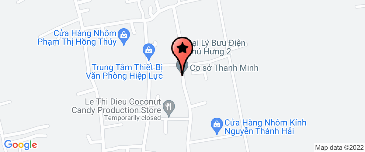 Bản đồ đến địa chỉ Công Ty TNHH Sản Xuất Và Xuất Nhập Khẩu Đồng Minh - Chi Nhánh Bến Tre