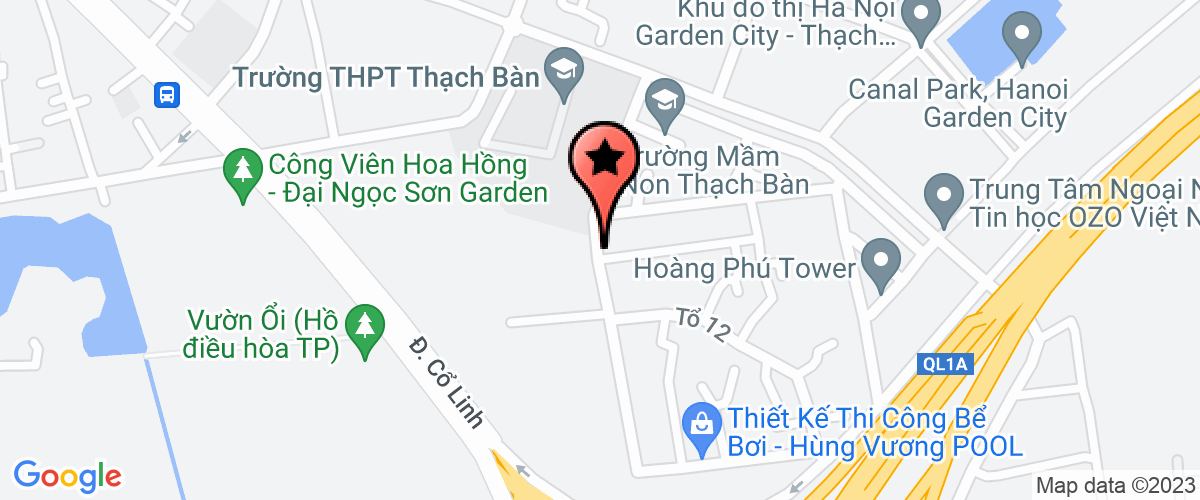 Bản đồ đến địa chỉ Công Ty Cổ Phần Đầu Tư Thương Mại Và Hợp Tác Quốc Tế Eden Việt Nam