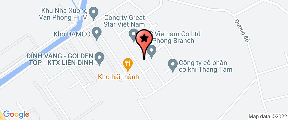 Bản đồ đến địa chỉ Công Ty TNHH Công Nghiệp Nanta