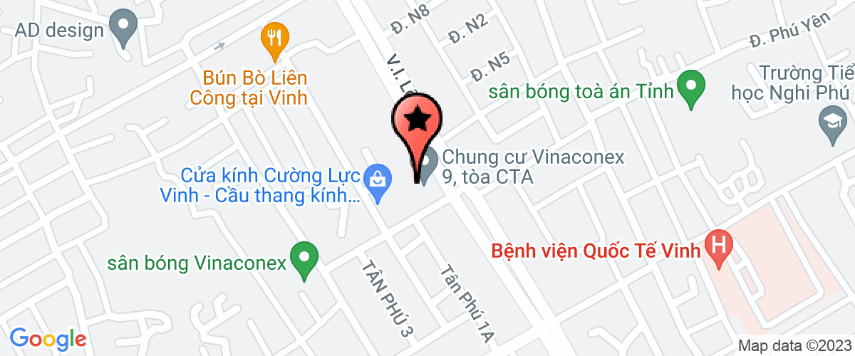 Bản đồ đến địa chỉ Chi Nhánh Công Ty Cổ Phần Dược - Trang Thiết Bị Y Tế Bình Định (Bidiphar) Tại Nghệ An