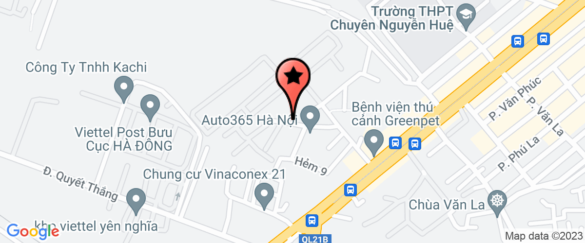Bản đồ đến địa chỉ Công Ty Cổ Phần Xây Dựng Và Phát Triển Thương Mại Hùng Thắng