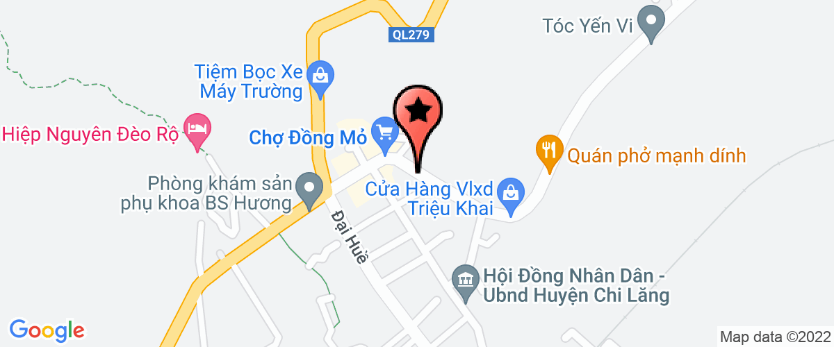 Bản đồ đến địa chỉ Chi Nhánh Công Ty Cổ Phần Thương Mại Lạng Sơn Tại Huyện Chi Lăng