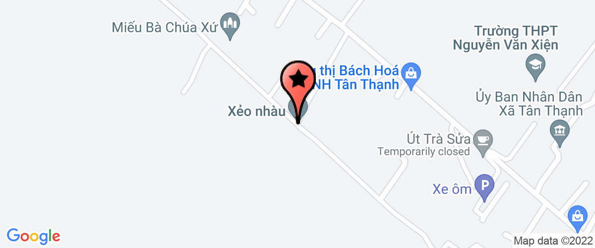 Bản đồ đến địa chỉ Trường Trung Học Phổ Thông Nguyễn Văn Xiện