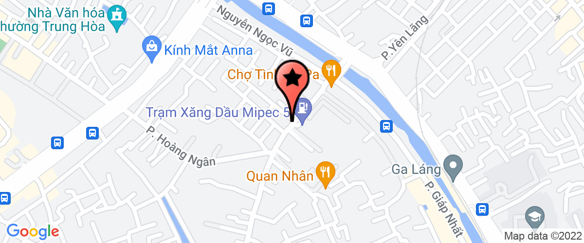 Bản đồ đến địa chỉ Công Ty Cổ Phần Sản Xuất Vật Liệu Và Xây Lắp Thanh Xuân