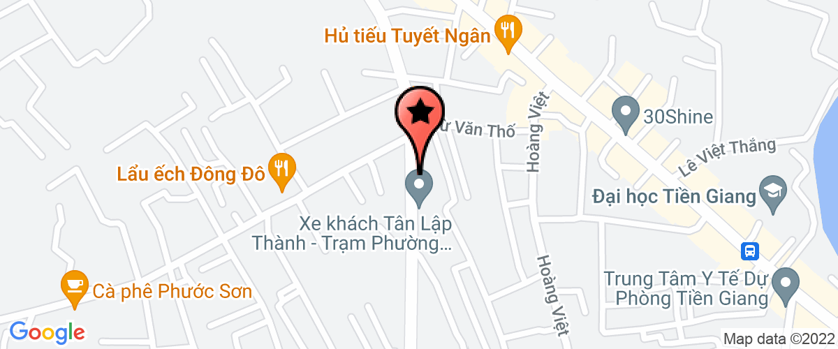 Bản đồ đến địa chỉ Công Ty Cổ Phần Thương Mại Dịch Vụ Tổng Hợp Tân Phú Cường Satra Tiền Giang