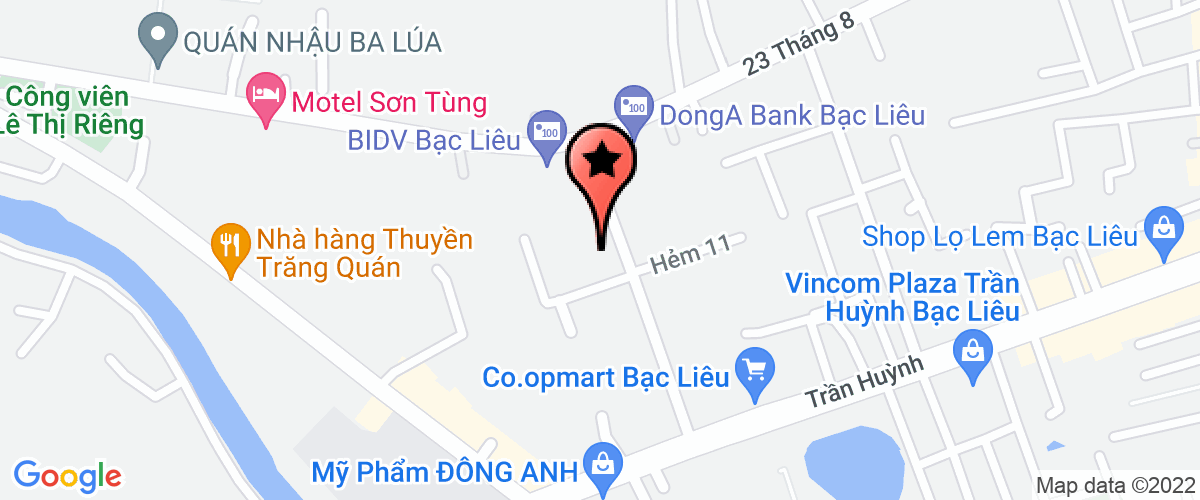 Bản đồ đến địa chỉ Công Ty Trách Nhiệm Hữu Hạn Một Thành Viên Bali Pharma