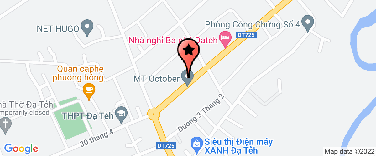 Bản đồ đến địa chỉ Công Ty TNHH Dịch Vụ, Thương Mại Và Môi Giới Bất Động Sản Đạ Tẻh