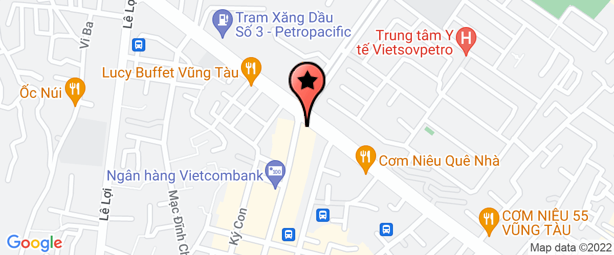 Bản đồ đến địa chỉ Công Ty Trách Nhiệm Hữu Hạn Thương Mại Dịch Vụ Lam