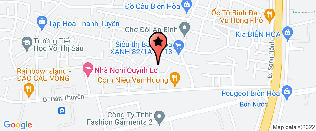 Bản đồ đến địa chỉ Công Ty Trách Nhiệm Hữu Hạn Thương Mại Và Xây Dựng Tùng Vĩnh Phát