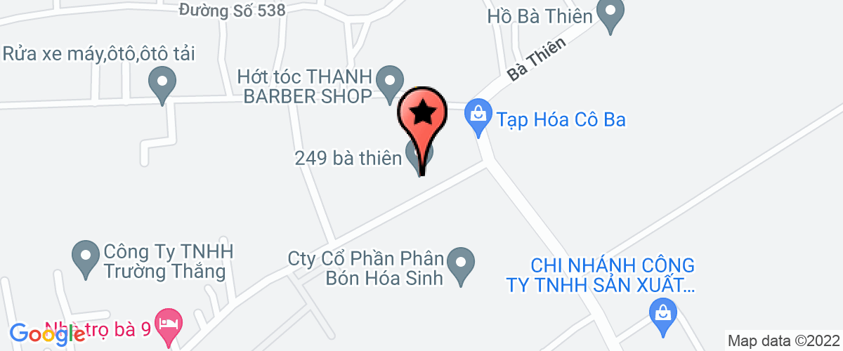 Bản đồ đến địa chỉ Công Ty TNHH Công Nghệ Hoa Thịnh Việt Nam