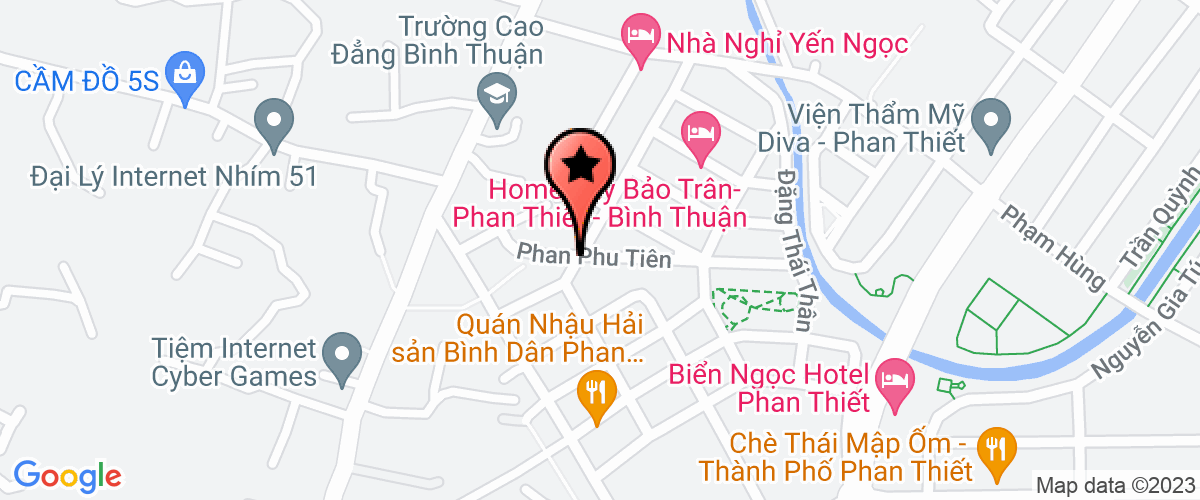 Bản đồ đến địa chỉ Công Ty TNHH Môi Trường Đô Thị Công Minh Bình Thuận