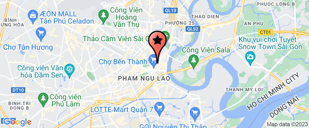 Bản đồ đến địa chỉ Địa điểm kinh doanh Cty TNHH Thời Trang Gior