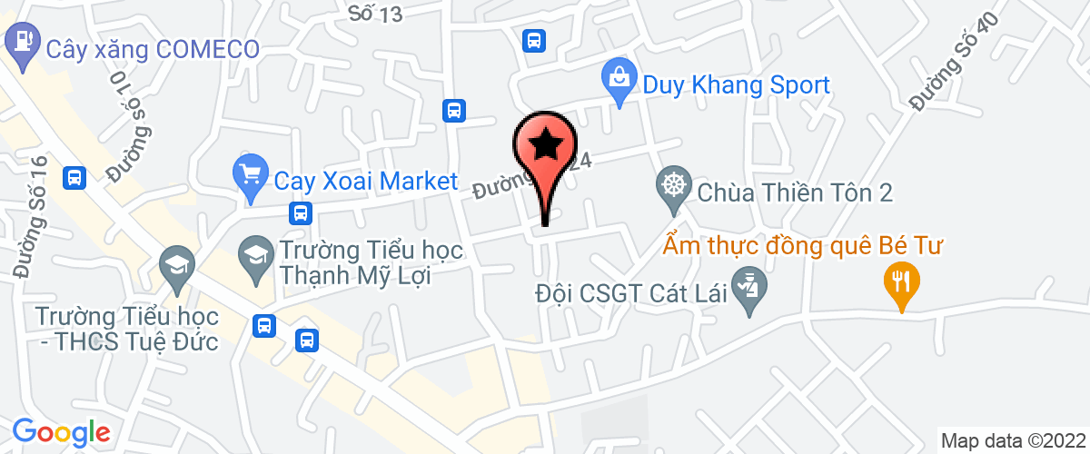 Bản đồ đến địa chỉ Công Ty TNHH Sơn Phú Khương