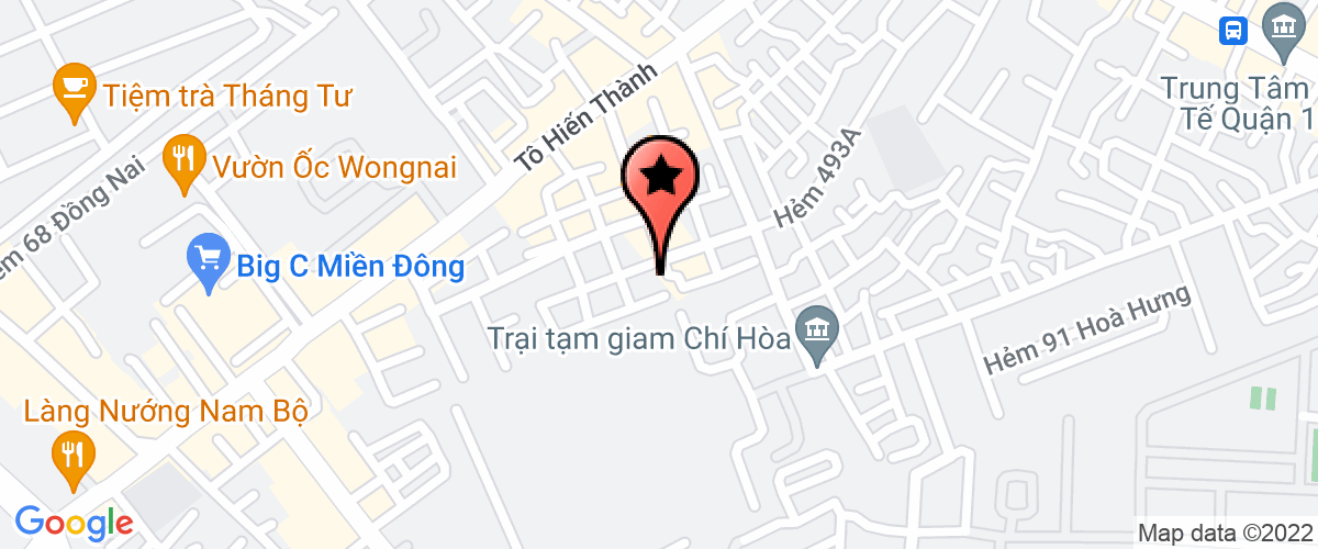 Bản đồ đến địa chỉ Công Ty TNHH Vật Liệu Xây Dựng Và Trang Trí Nội Thất Quang Huy