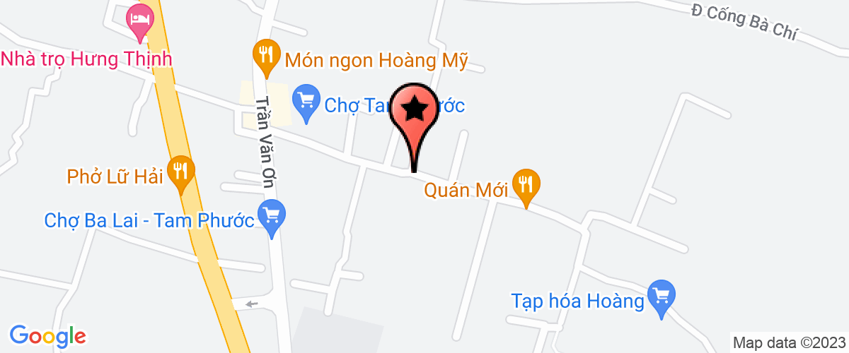 Bản đồ đến địa chỉ Công Ty Trách Nhiệm Hữu Hạn Một Thành Viên Thực Phẩm Đức Nhân