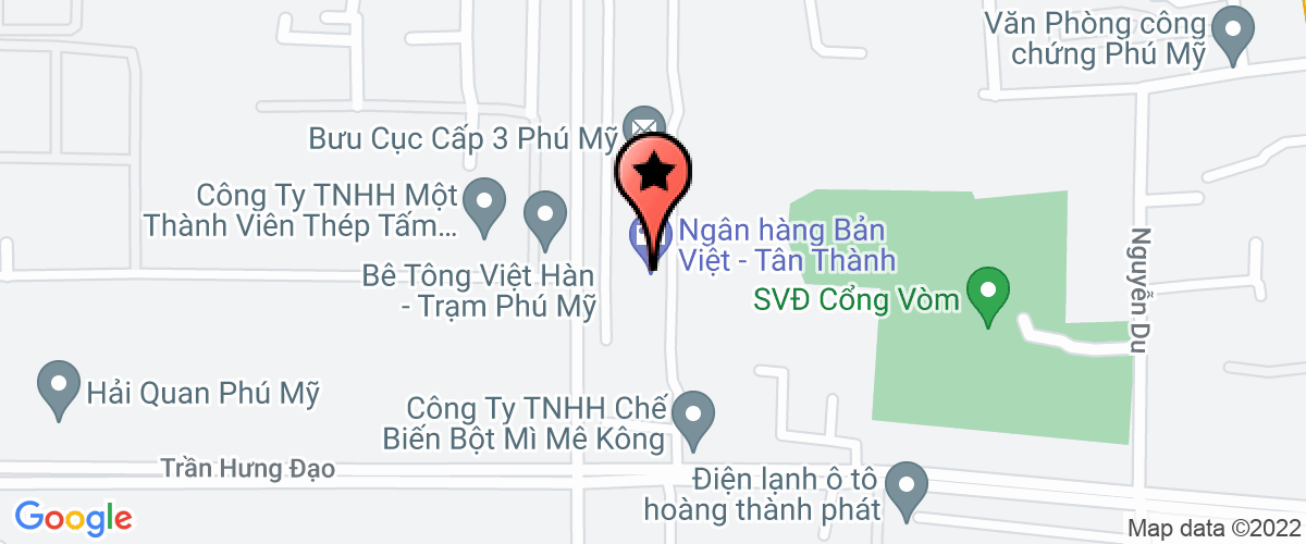 Bản đồ đến địa chỉ Công Ty Trách Nhiệm Hữu Hạn Dịch Vụ Công Nghiệp An Phú Mỹ