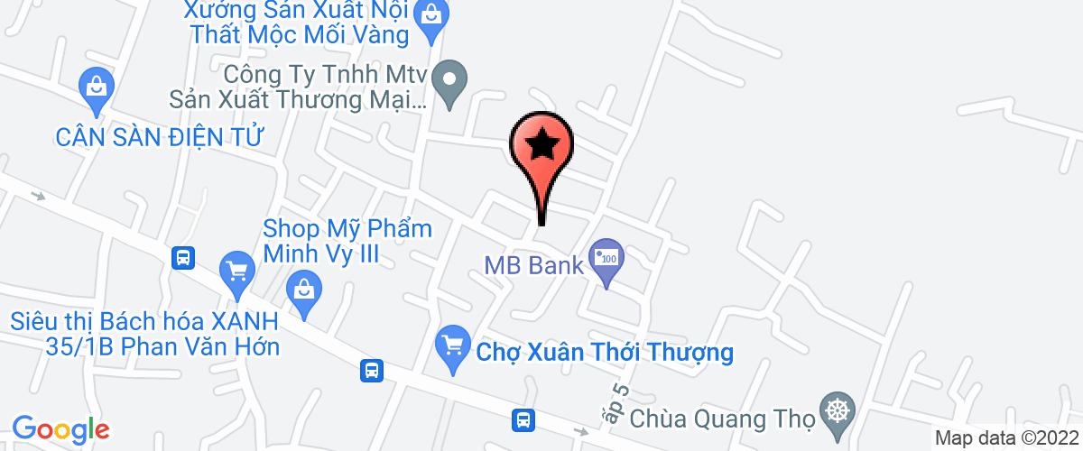 Bản đồ đến địa chỉ Công Ty TNHH Thương Mại Dịch Vụ Hoàng Hoàng Quốc