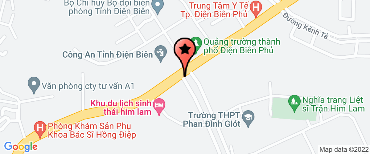 Bản đồ đến địa chỉ Công Ty TNHH Dược Phẩm Sơn Hân Điện Biên
