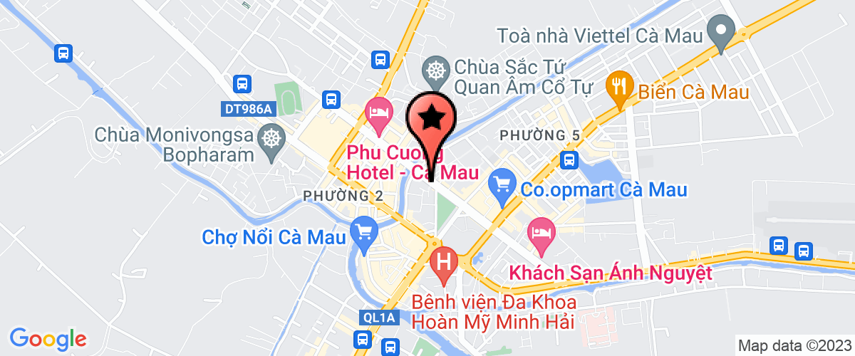 Bản đồ đến địa chỉ Công Ty TNHH Cà Phê Nam Sương-Cửa Hàng Bán Xe Và Dịch Vụ Xe Máy