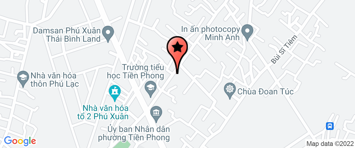 Bản đồ đến địa chỉ Công Ty TNHH Xây Dựng Và Đầu Tư Phát Triển Thái Bình Tv