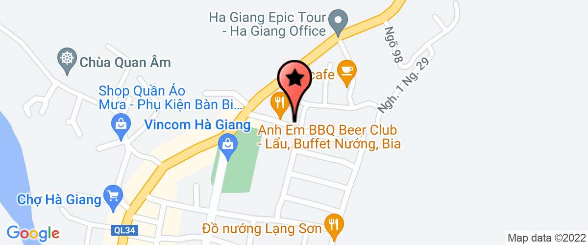 Bản đồ đến địa chỉ Công Ty Trách Nhiệm Hữu Hạn Một Thành Viên Thương Mại Máy Tính Hùng Dương