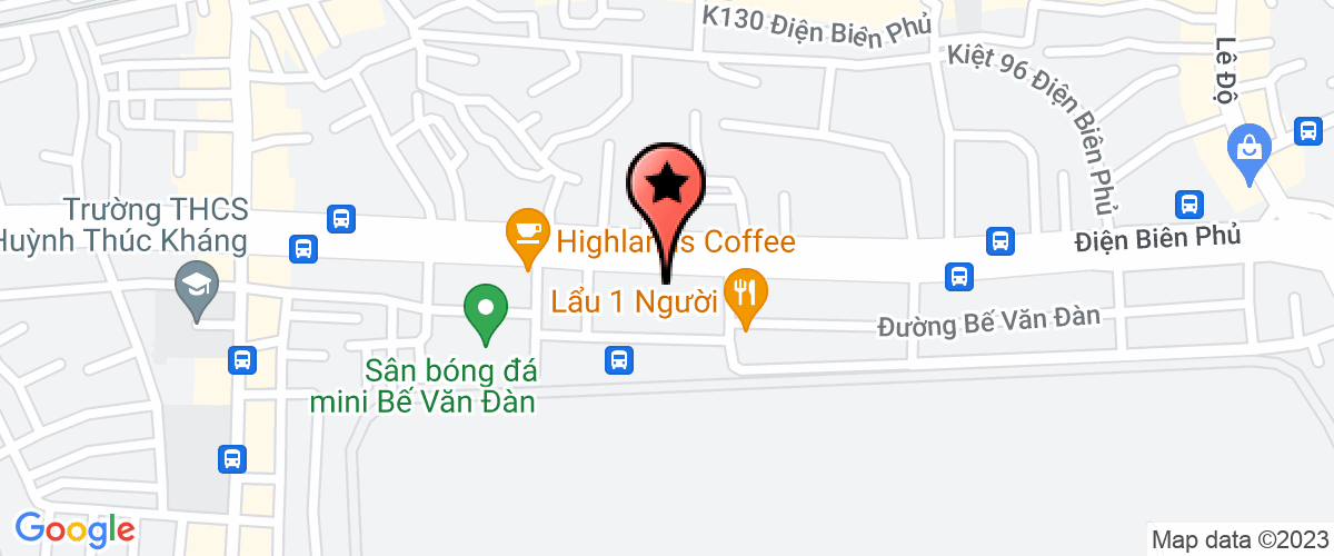 Bản đồ đến địa chỉ Phòng Công chứng số 2 thành phố Đà Nẵng