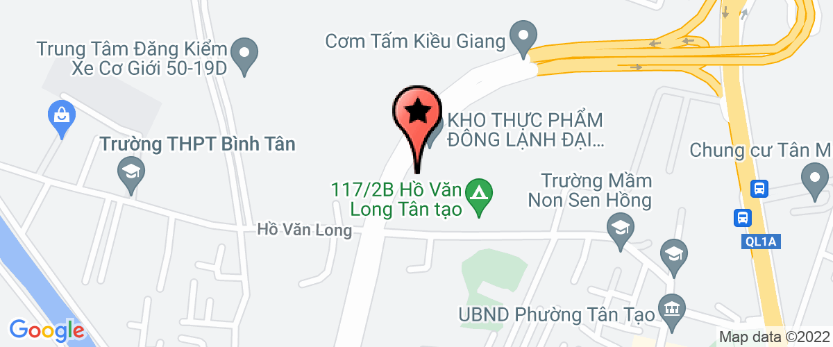 Bản đồ đến địa chỉ Chi Nhánh Công Ty TNHH Kinh Doanh Hóa Chất Việt Bình Phát