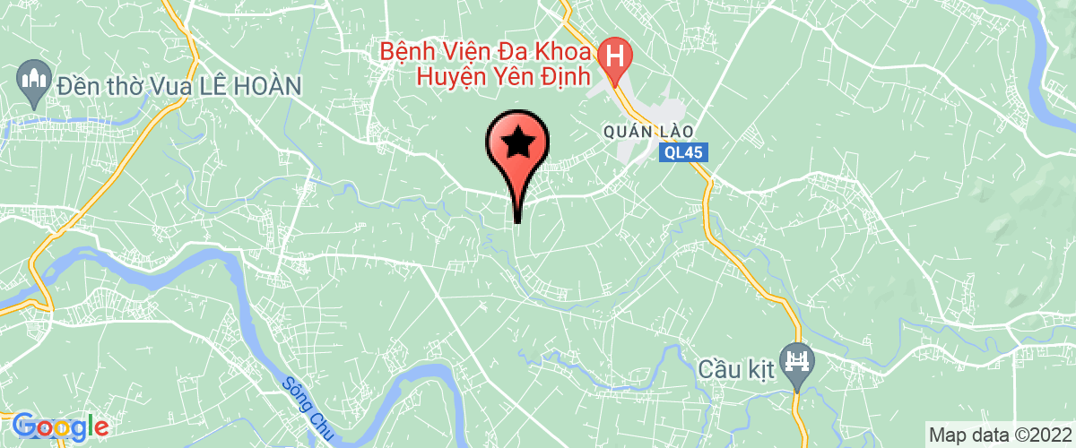 Bản đồ đến địa chỉ UBND Xã Định Tăng