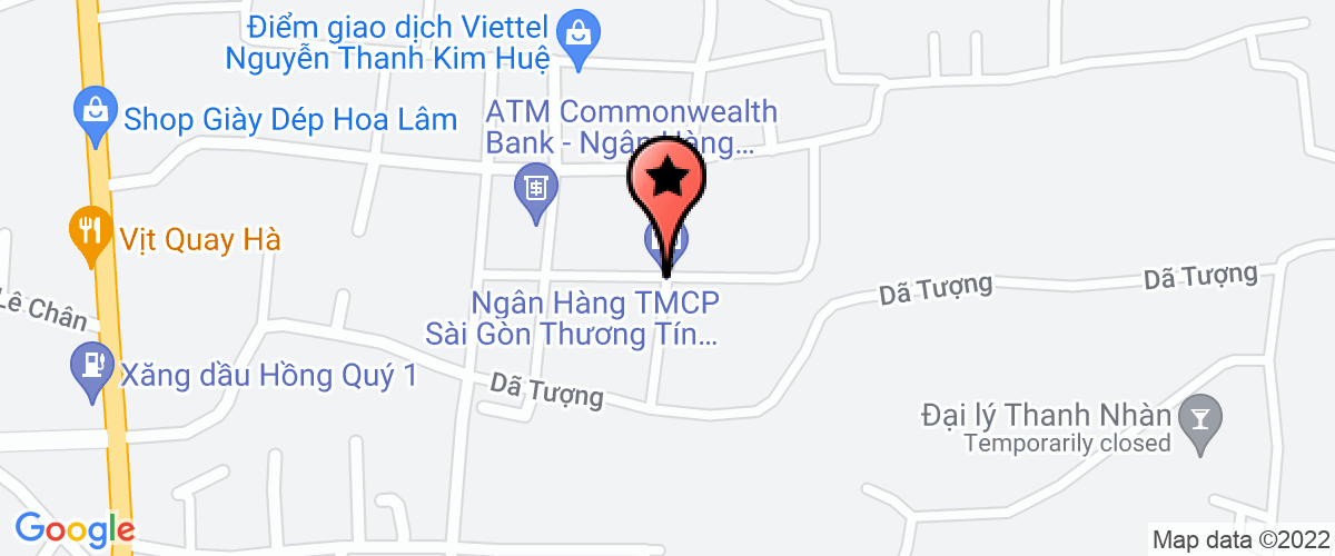 Bản đồ đến địa chỉ Công Ty TNHH Nông Sản Dũng Yến