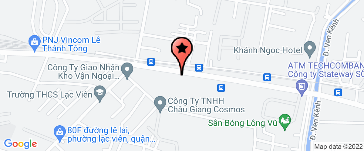 Bản đồ đến địa chỉ Công Ty TNHH Sản Xuất Hồng Đức