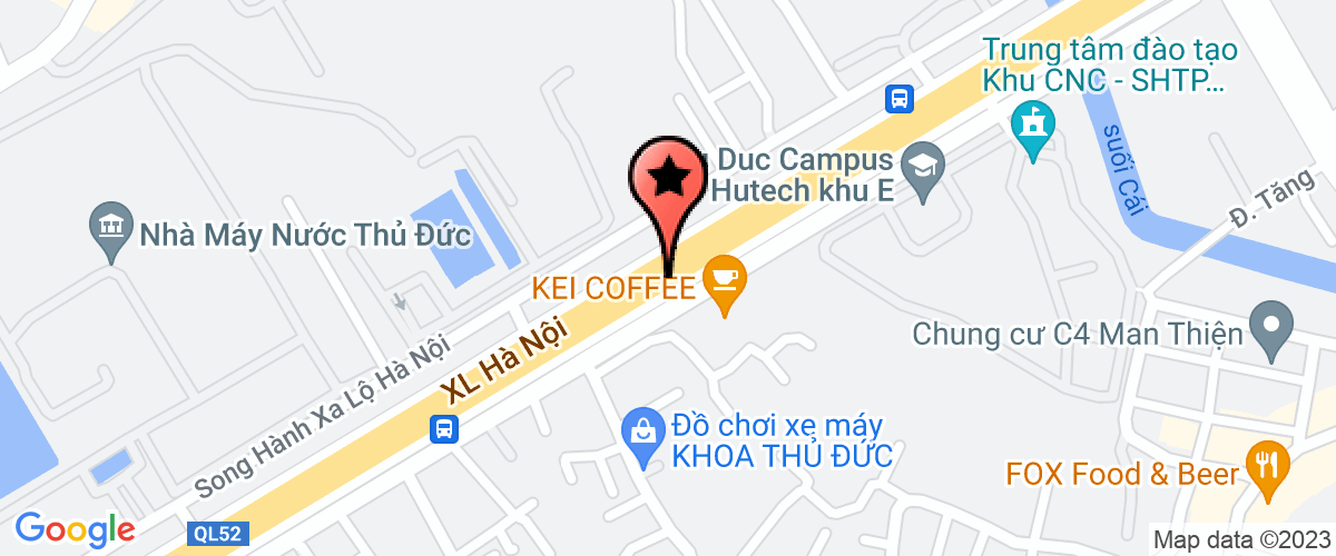 Bản đồ đến địa chỉ Công Ty TNHH Tư Vấn Thiết Kế Thi Công Môi Giới Bất Động Sản Vilandco