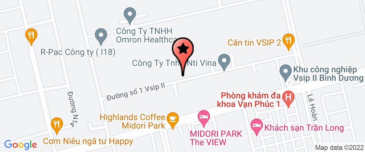 Bản đồ đến địa chỉ Công ty TNHH SEMI VINA