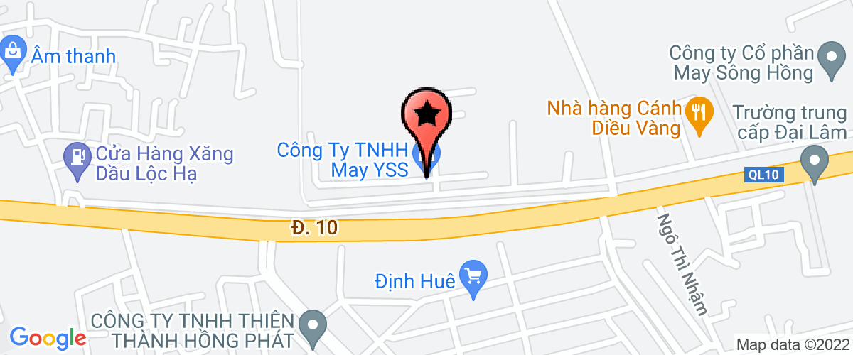 Bản đồ đến địa chỉ Công ty TNHH Youngor Smart Shirts Việt Nam