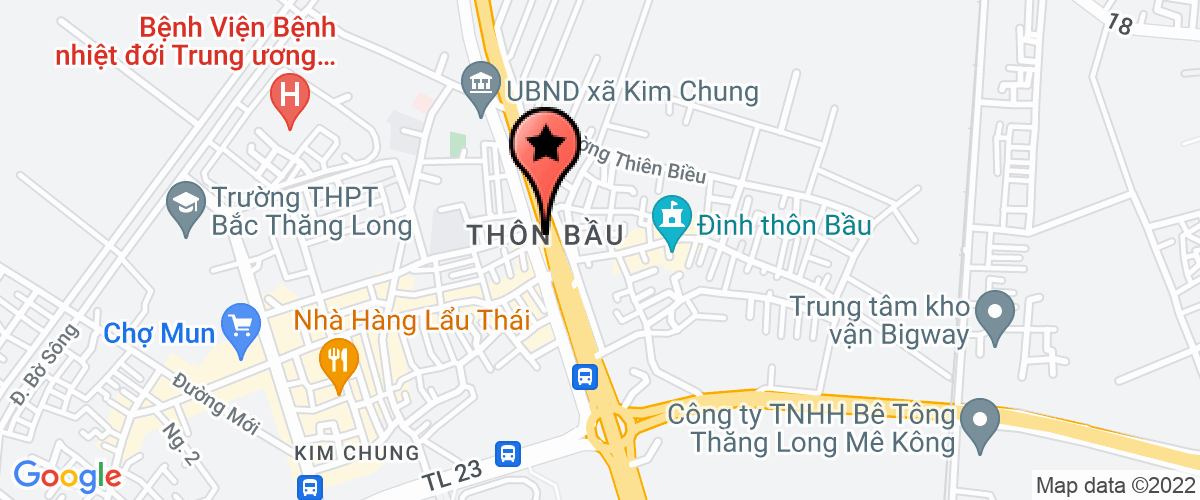 Bản đồ đến địa chỉ Trường tiểu học Kim Chung