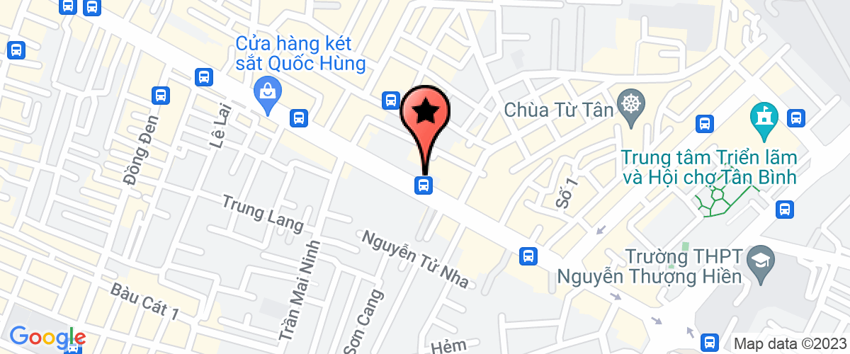 Bản đồ đến địa chỉ Công Ty TNHH Thanh Quang