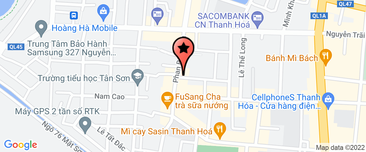 Bản đồ đến địa chỉ Công Ty TNHH TM Sx Cung Cấp Và Lắp Đặt Nội Thất Ba Đình